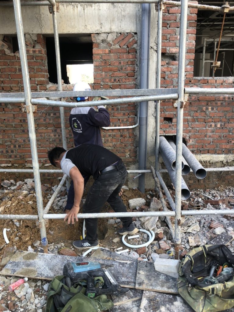 Thi công hệ thống tiếp địa